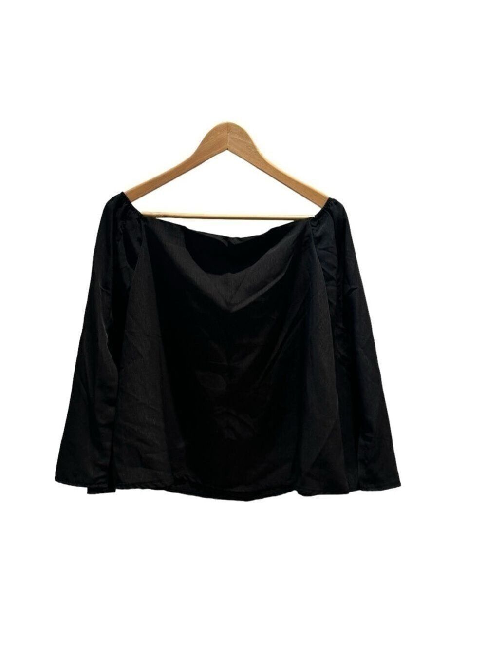HALSTON off the shoulder lightweight blouse - size S